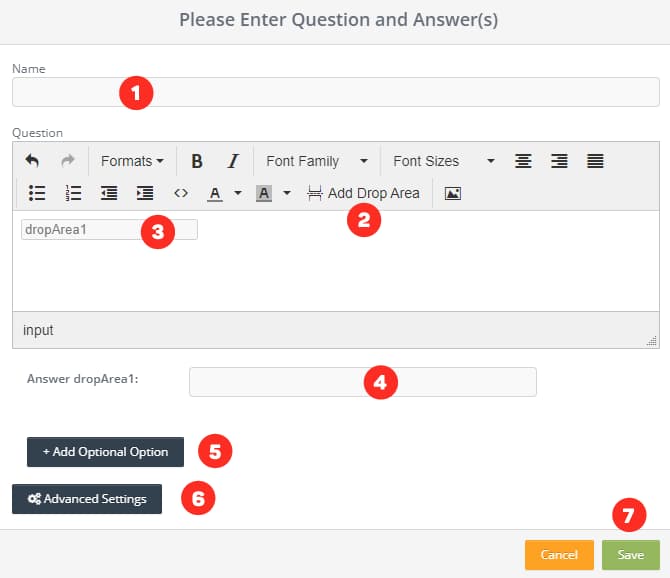 Question Settings