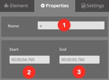 Basic settings panel