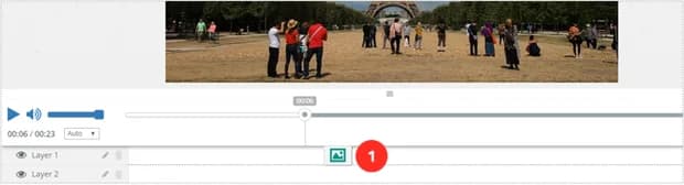 Image layer appearance