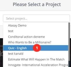 Project list