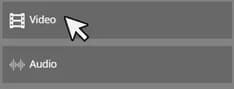 Video element overlay example